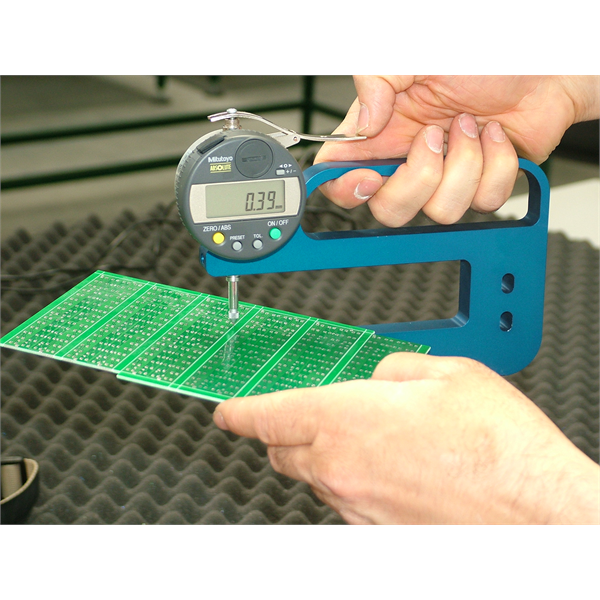 spessimetri per scoring di PCB con comparatori digitali e forcelle personalizzate
