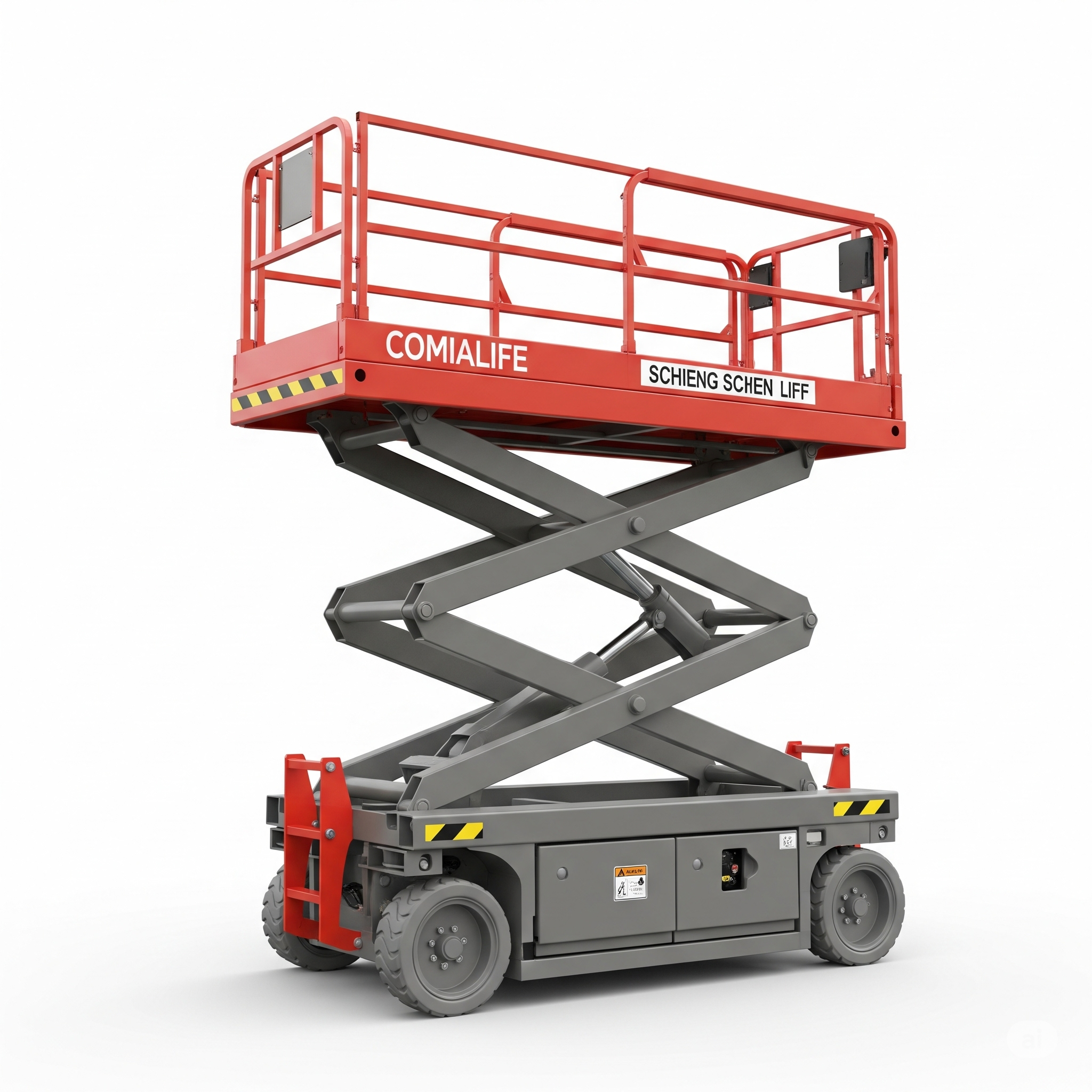 Misura della distanza di posizionamento nei sistemi di sollevamento a pantografo