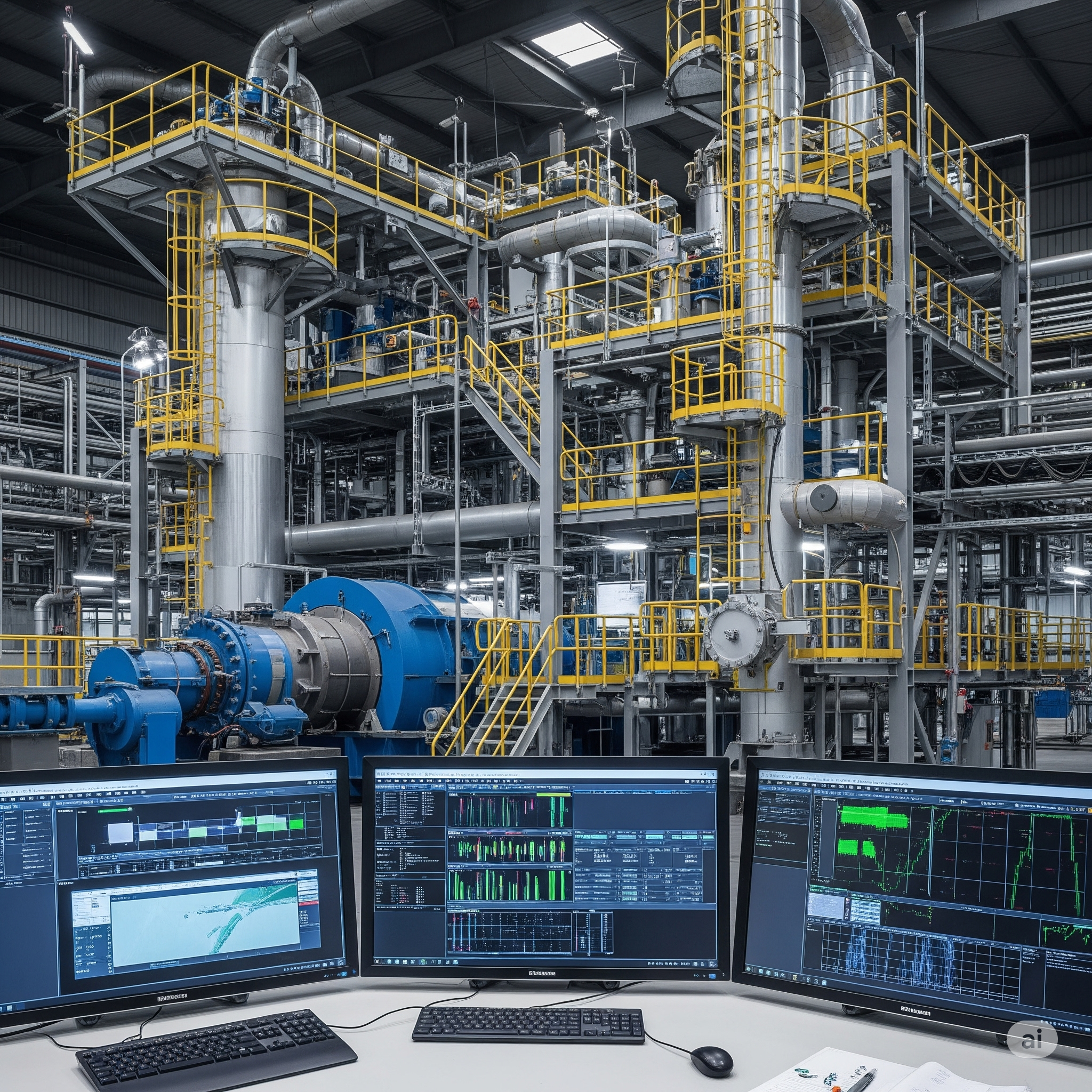 Monitoraggio continuo di deformazioni strutturali in impianti industriali