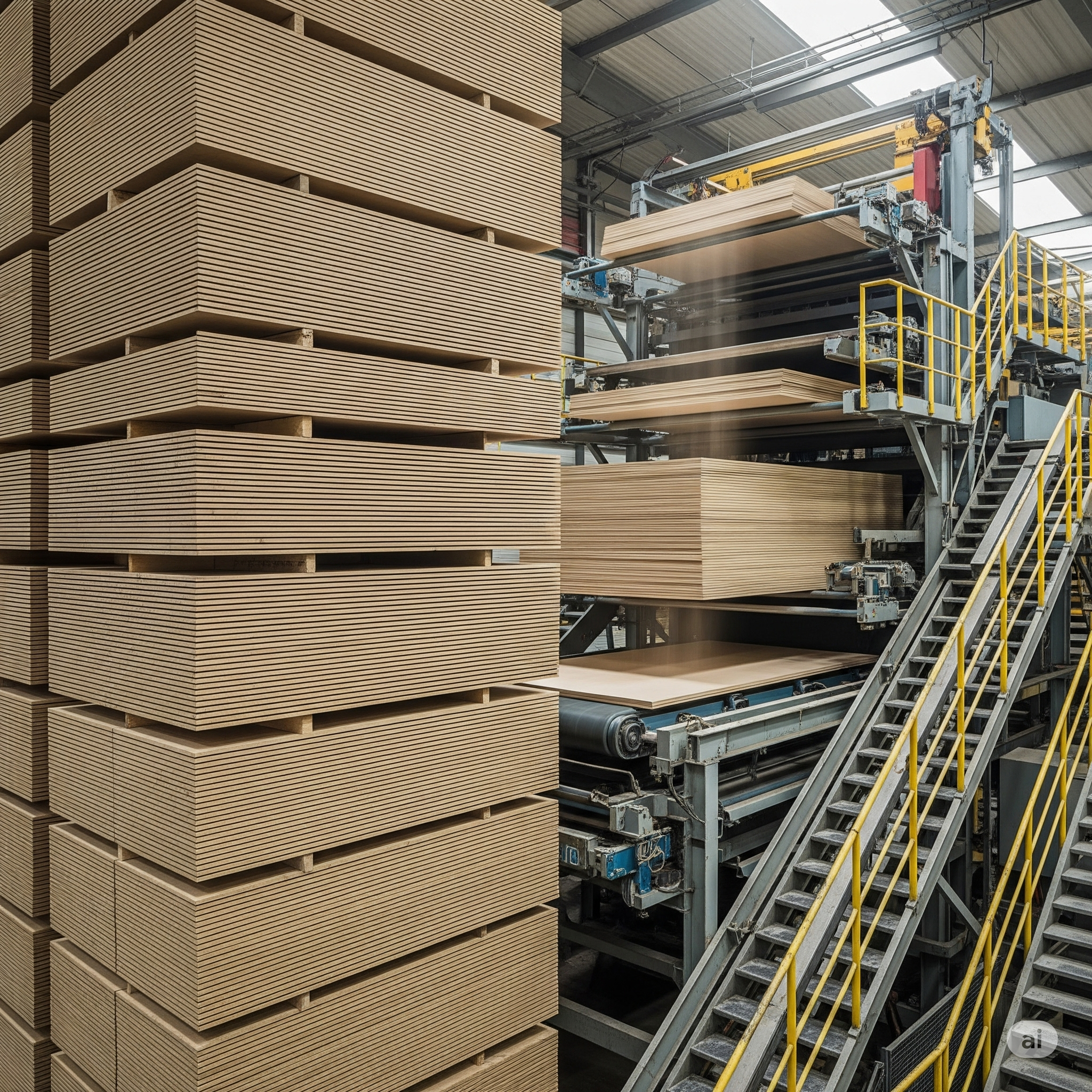 sistemi di carico automatico pile di lastre in magazzini automatici