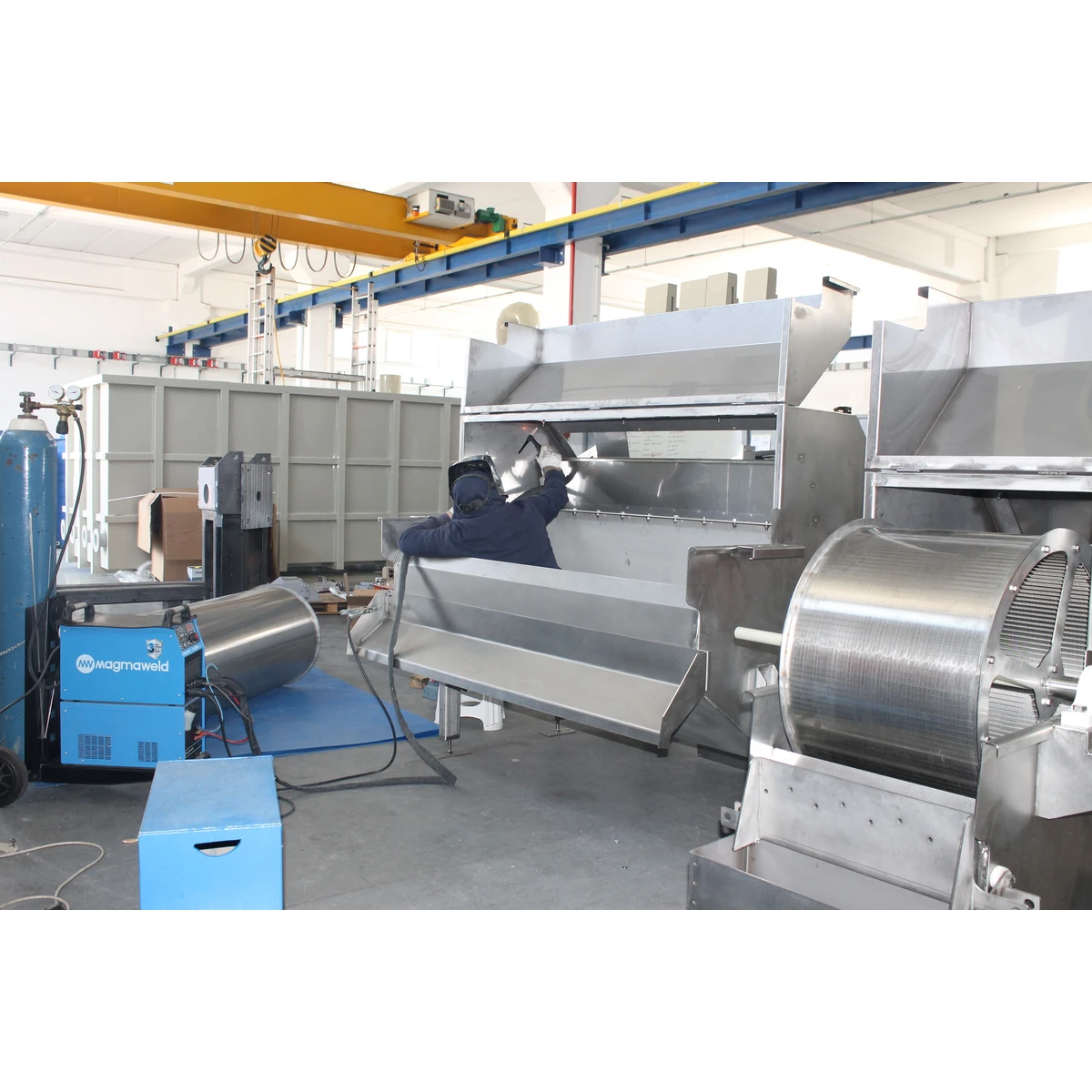 Lavorazione acciaio inox officina