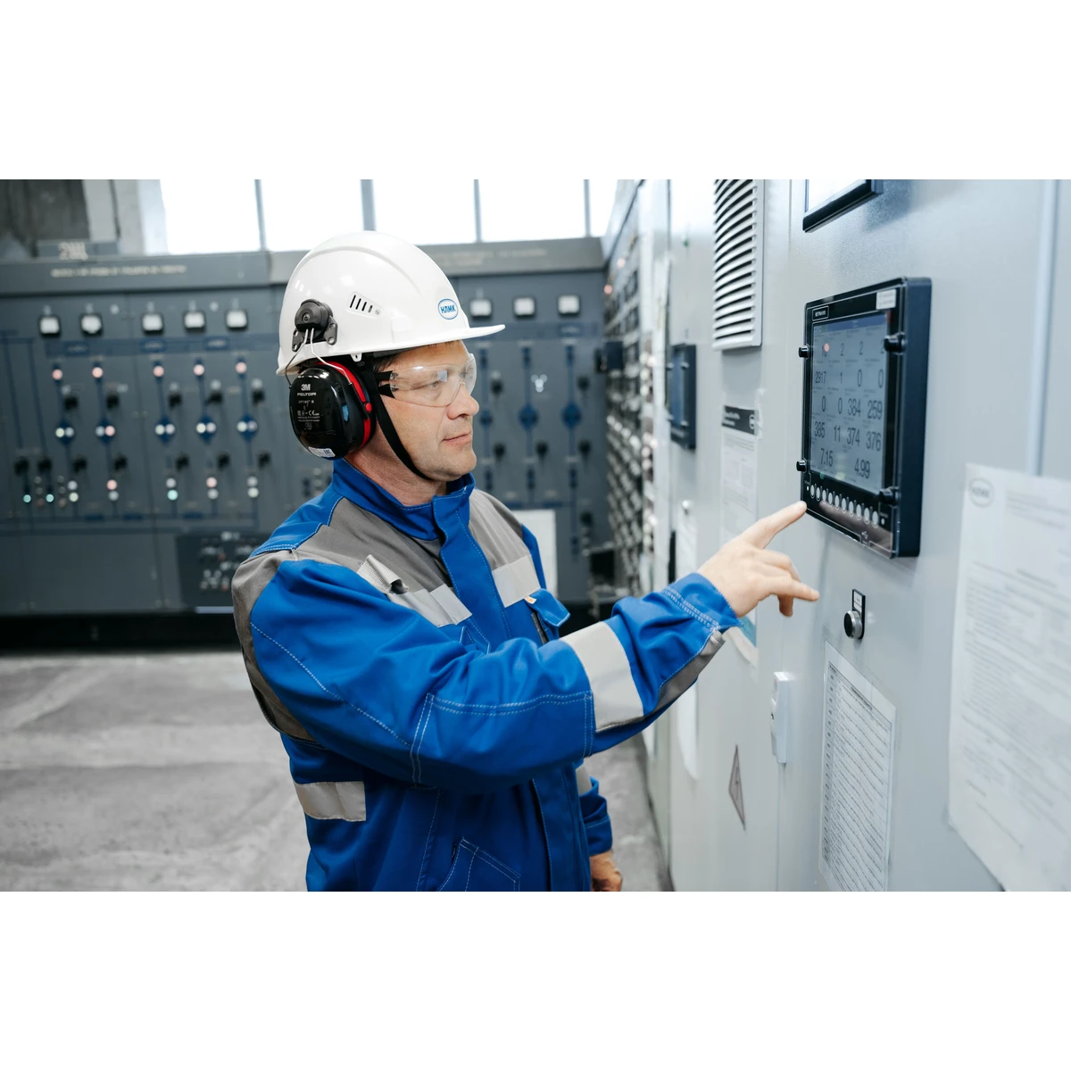 Operatore quadro comando centrale